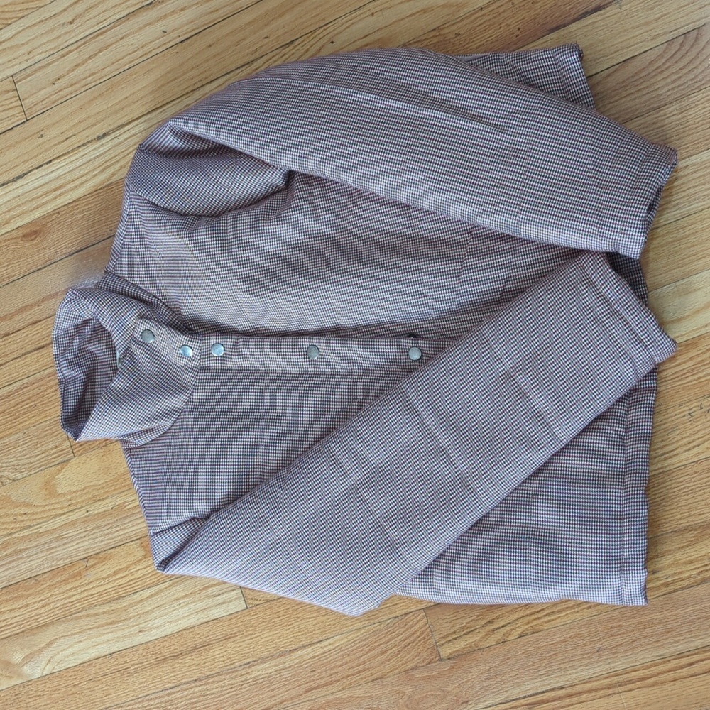 Hem & Thread Checked Puffer Jacket - Picture 4 of 4